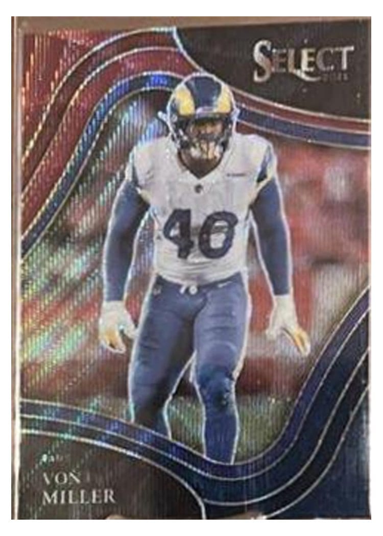 2021 Panini Select Base Set Von Miller #312 card