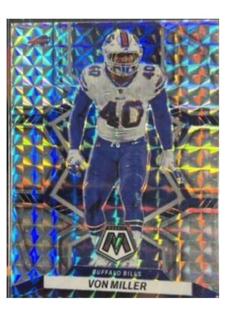 2022 Panini Mosaic Base Set Von Miller Mosaic #202 card