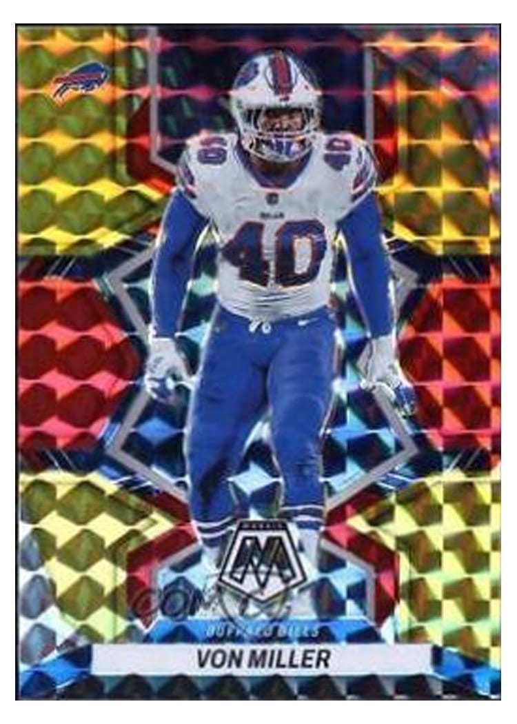 2022 Panini Mosaic Base Set Von Miller #202 card