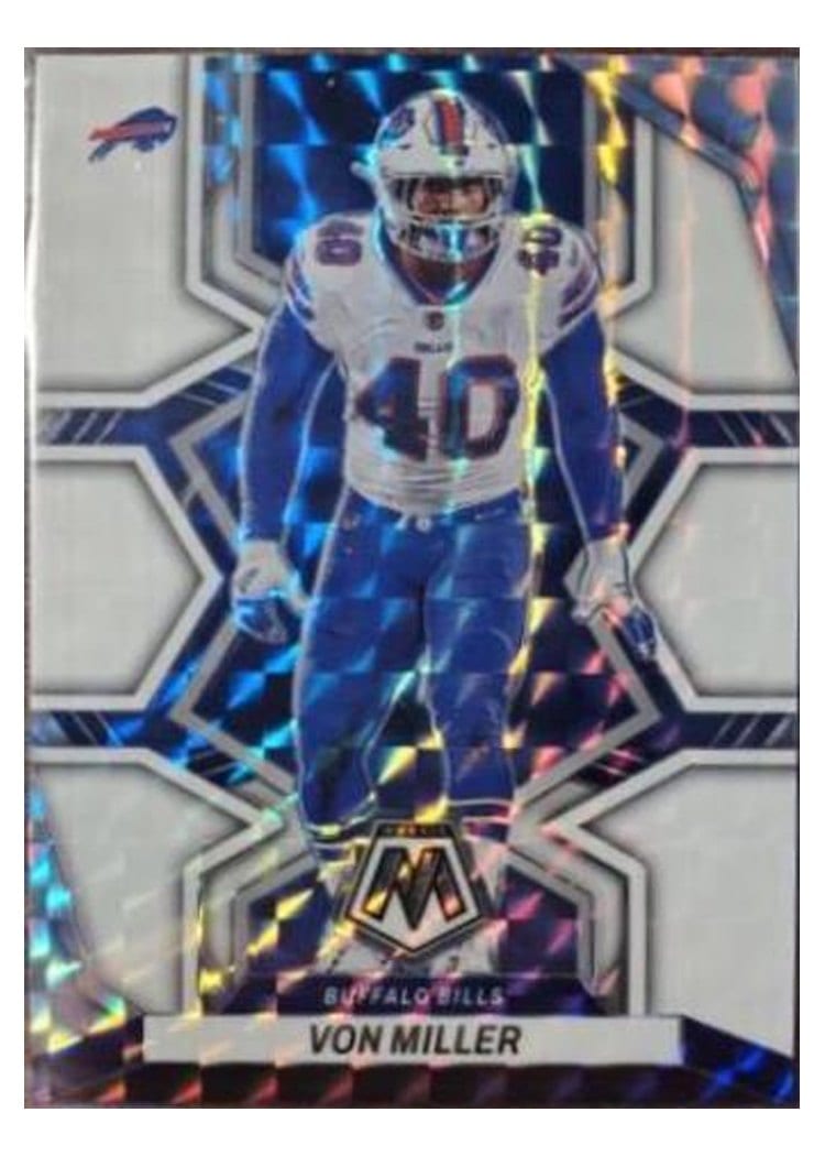 2022 Panini Mosaic Base Set Von Miller White #202 card