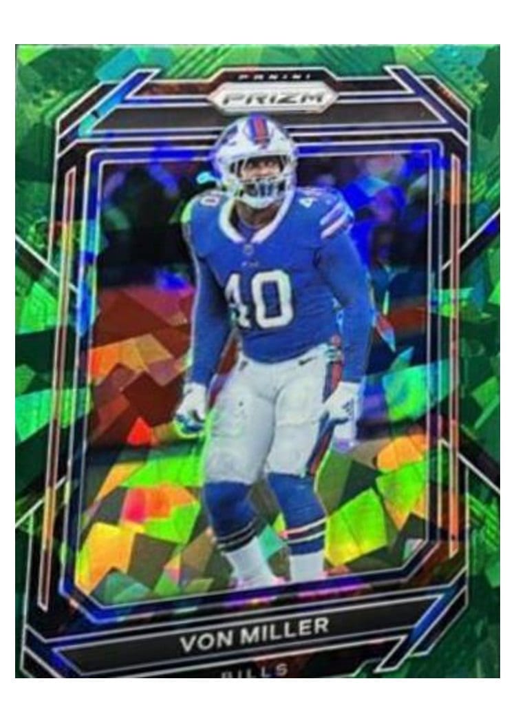 2022 Panini Prizm Base Set Von Miller #34 card