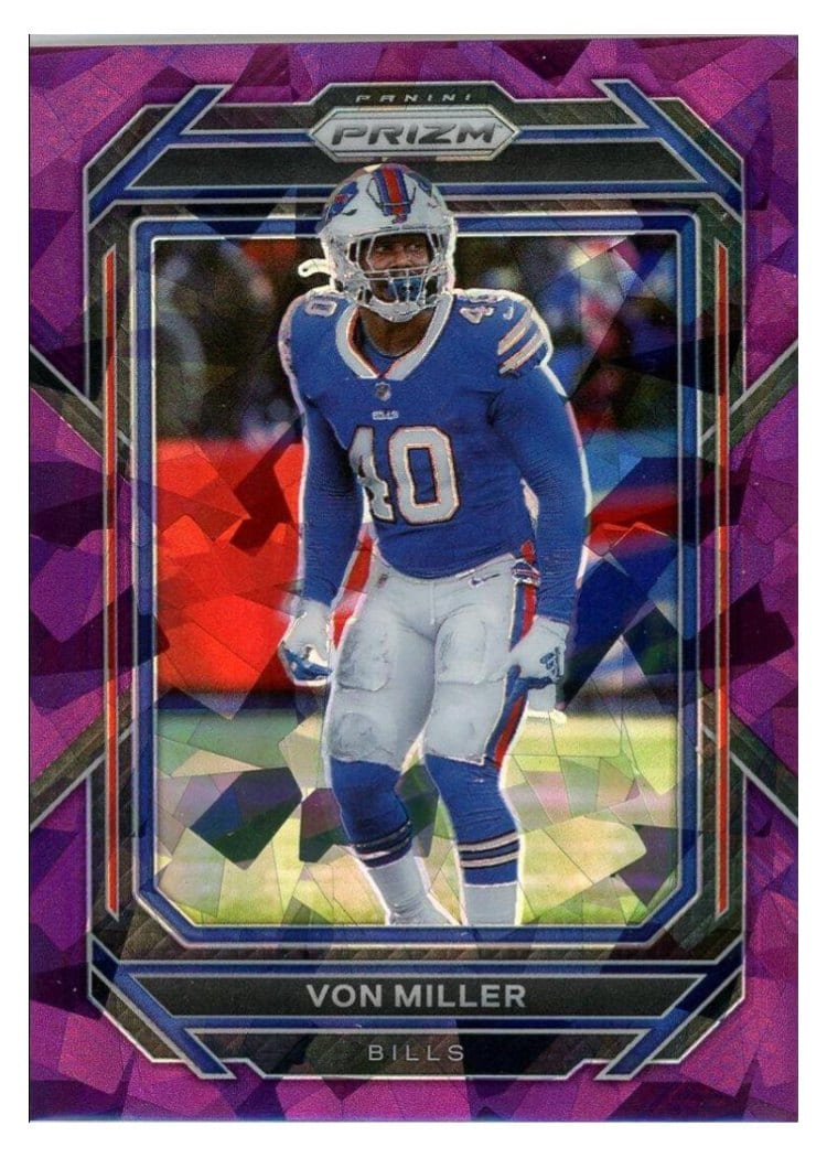 2022 Panini Prizm Base Set Von Miller #34 card