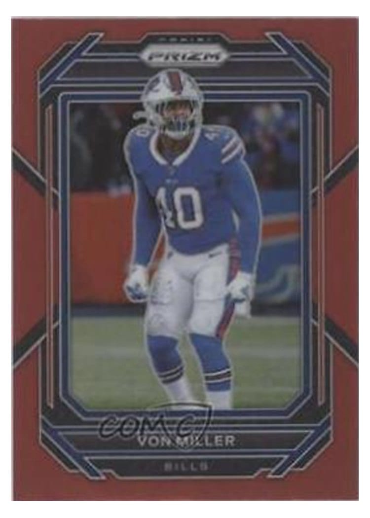 2022 Panini Prizm Base Set Von Miller #34 card
