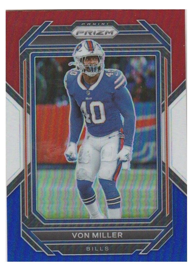 2022 Panini Prizm Base Set Von Miller #34 card