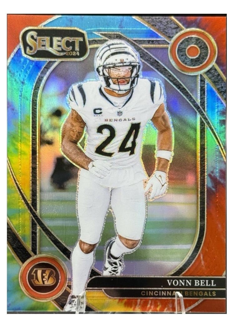 2024 Panini Select Base Set Vonn Bell Tie-Dye Prizm #265 card