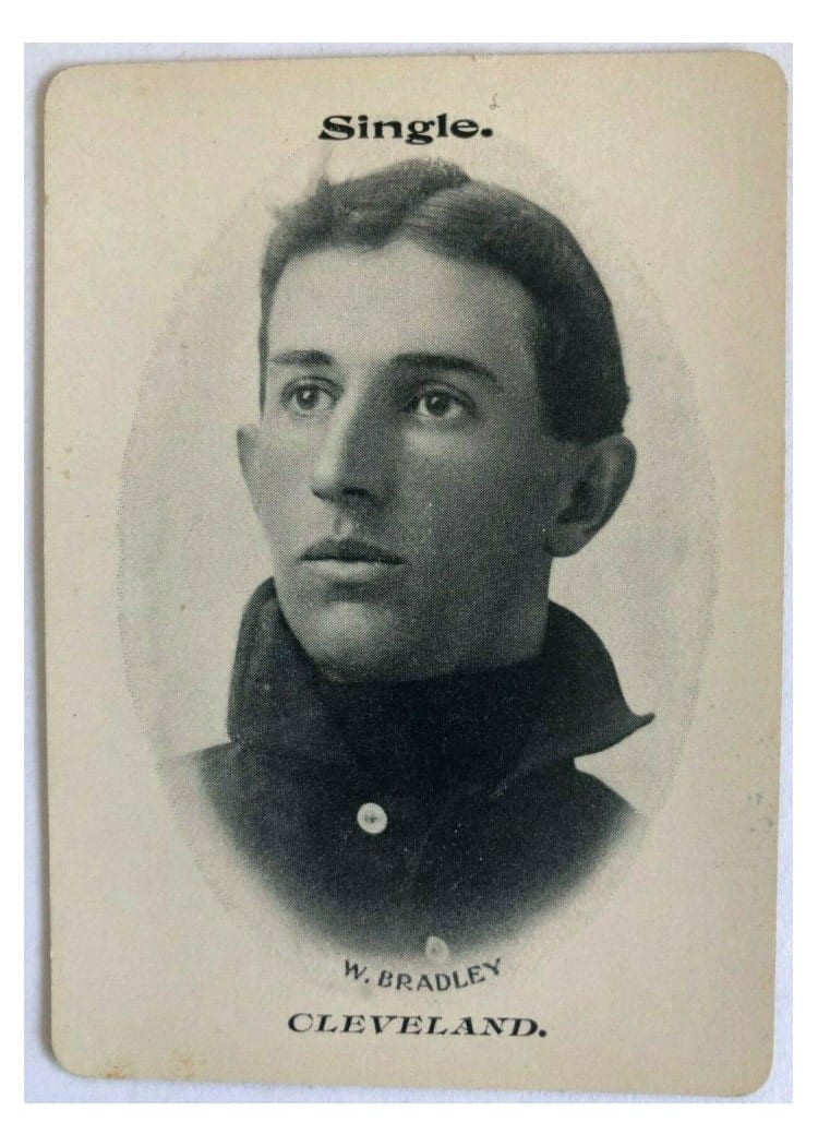 1906 Fan Craze AL W. Bradley card