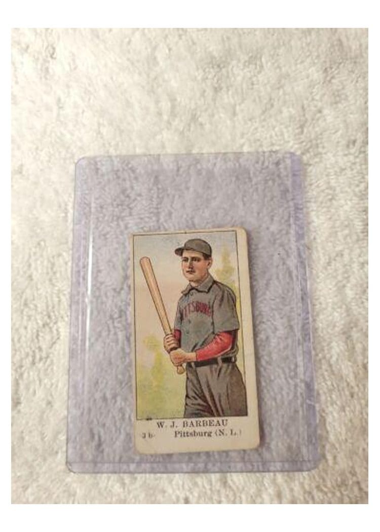 1910 E91 American Caramel Set C W. J. Barbeau card