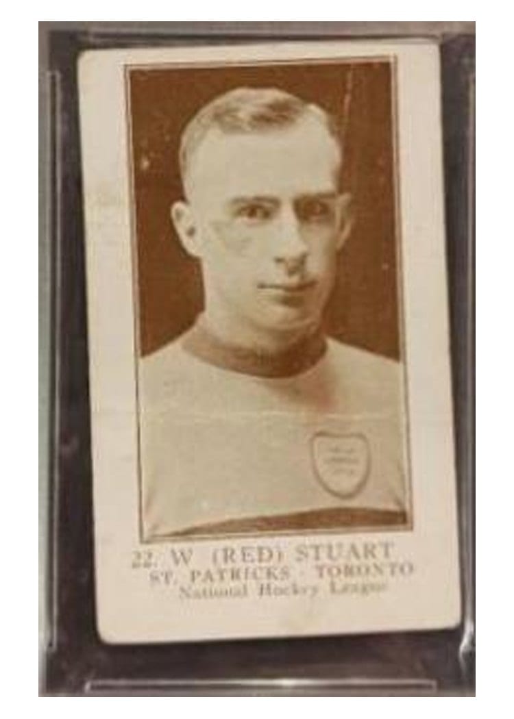 1923 V145-1 Paterson W Red Stuart #22 card