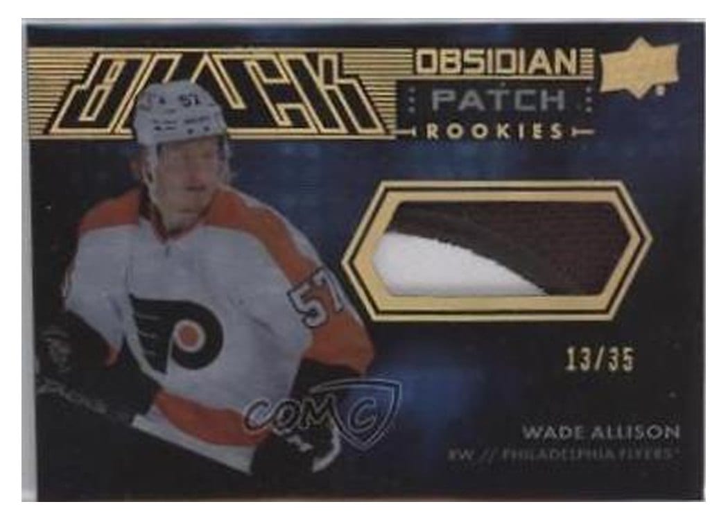 2021-22 SPx UD Black Obsidian Rookie Jersey Wade Allison #ORJ-WA card