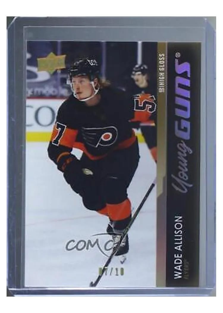 2021-22 Upper Deck Base Set Wade Allison #209 card