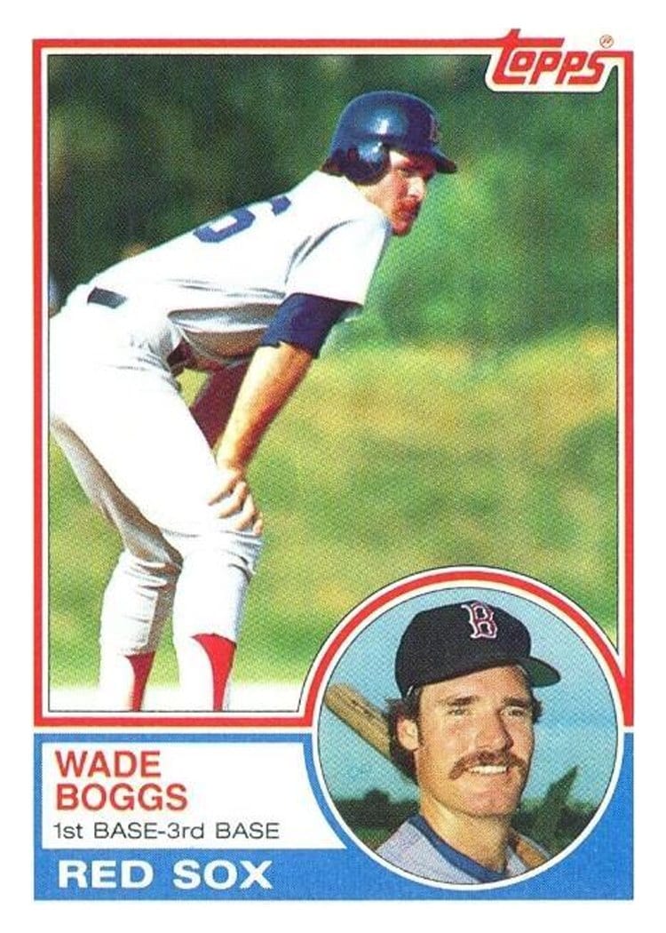 1983 Topps Wade Boggs #498 card