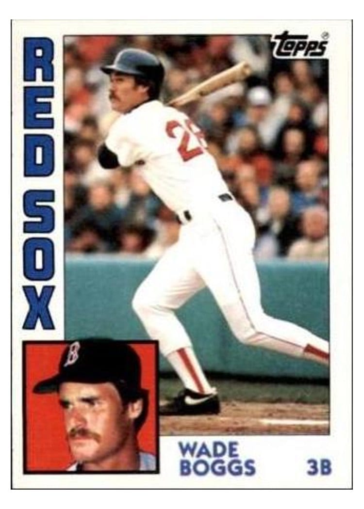 1984 Topps Wade Boggs #30 card