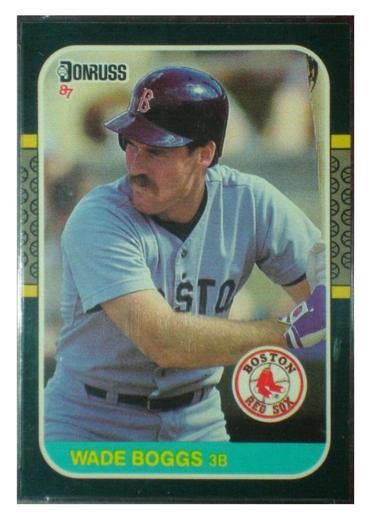 1987 Donruss Wade Boggs #252 card