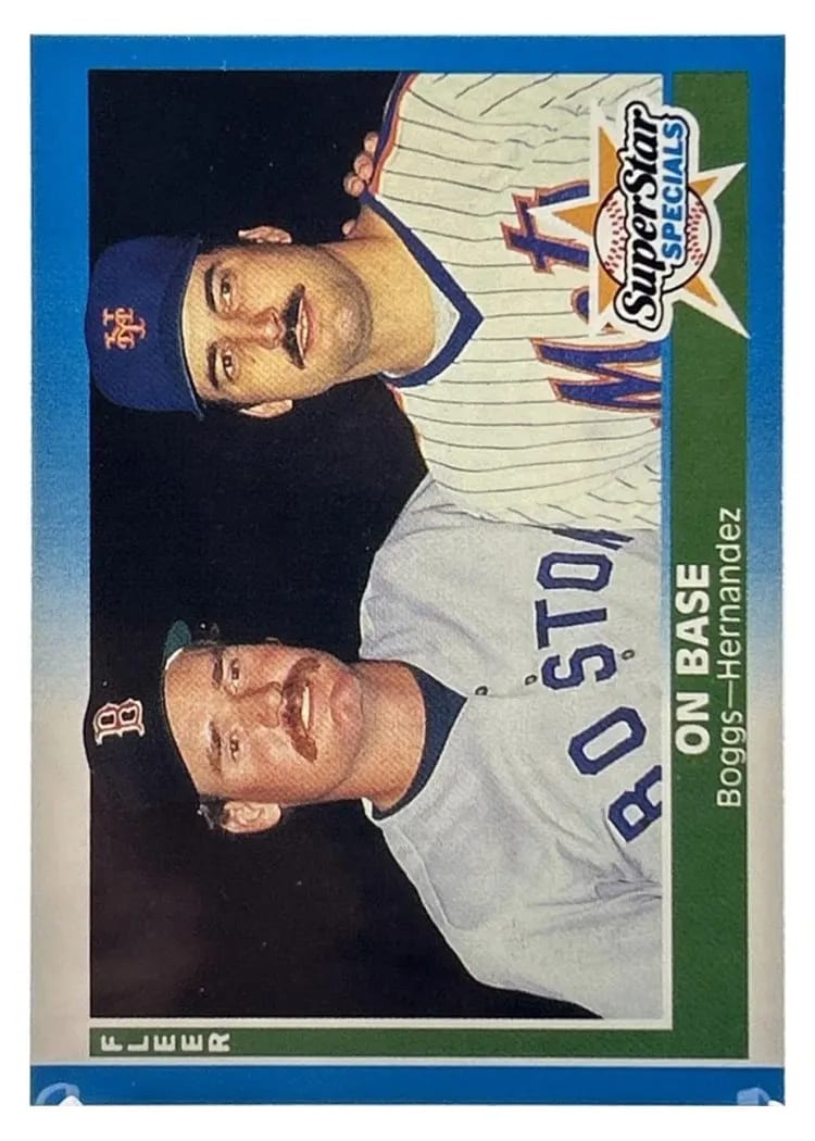 1987 Fleer wade boggs card