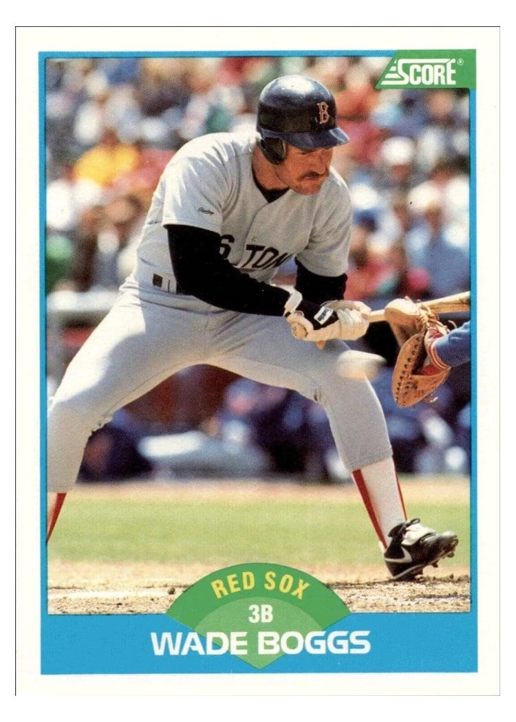 1989 Score Wade Boggs #175 card