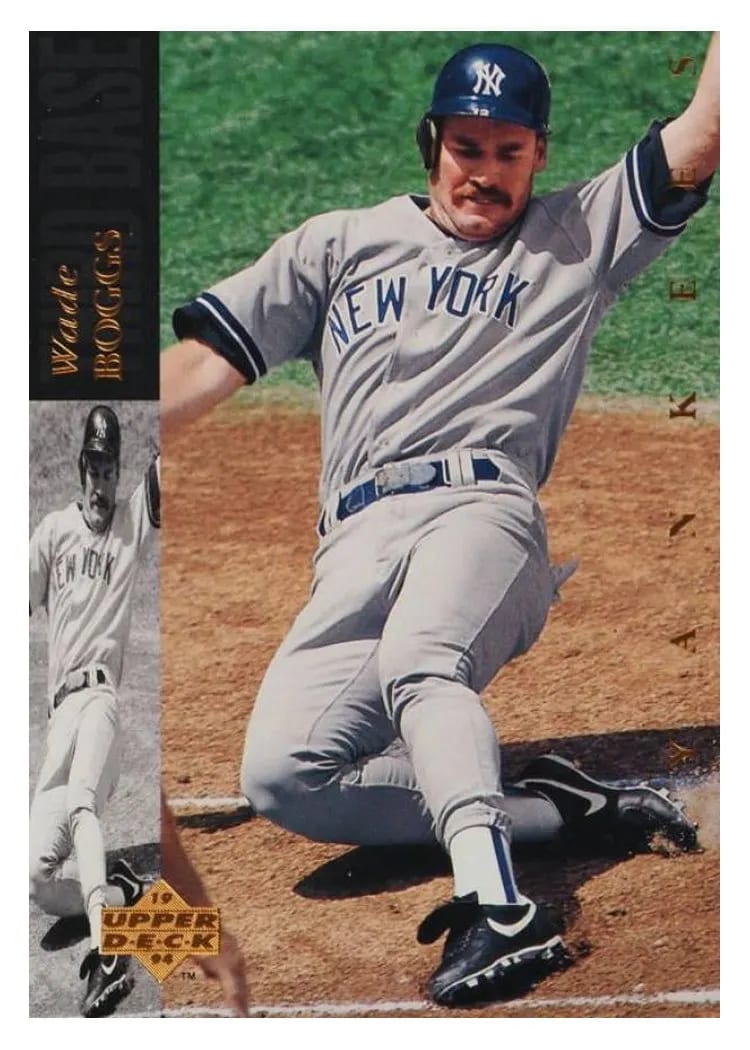 1994 Upper Deck Wade Boggs #112 card