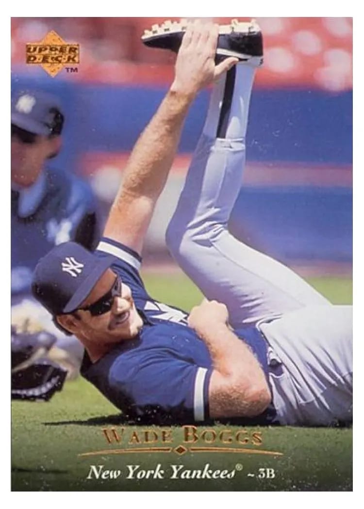 1995 Upper Deck Wade Boggs #445 card