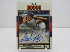 2022 Topps Brooklyn Collection Autographs Wade Boggs #AC-WB card