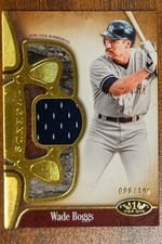 2026 Topps Tier One Tier One Legend Relics Wade Boggs #T1LR-WB card