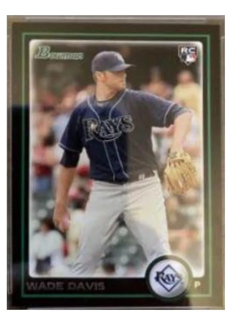 2010 Bowman Draft Picks Wade Davis #BDP13 card