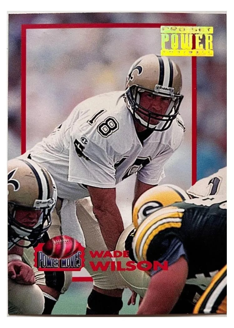 1993 Pro Set Power Moves Wade Wilson #PM36 card
