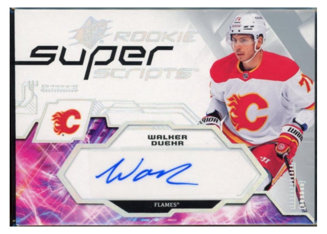 2023-24 SPx Rookie Superscripts Walker Duehr #SSR-DU card