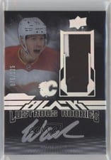 2023-24 SPx UD Black Lustrous Rookie Autograph Patch Walker Duehr #LRAP-DU card