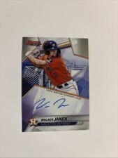 2025 Bowman's Best Best of 2025 Autographs Walker Janek #B25-WJA card