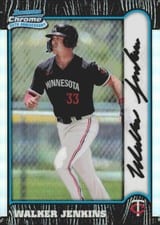 2024 Bowman Chrome 1999 Bowman Chrome 25th Anniversary Walker Jenkins #BC25-25 card