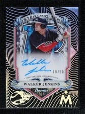 2024 Bowman Sterling Tek Autographs Walker Jenkins #STA-WJ