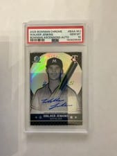 2025 Bowman Chrome Ascensions Autographs Walker Jenkins #BAA-WJ card
