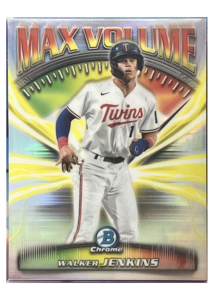 2025 Bowman Chrome Max Volume Walker Jenkins #MV-4 card