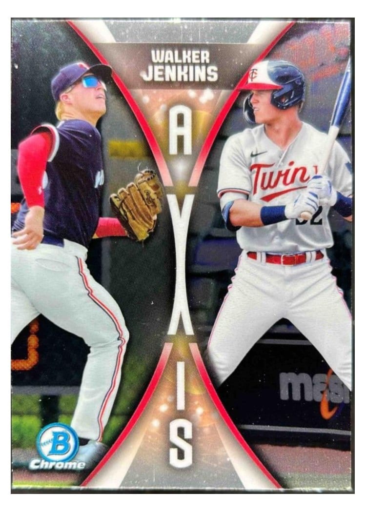 2025 Bowman Draft Axis Walker Jenkins #A-14 card
