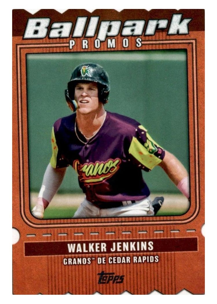 2025 Topps Pro Debut Ballpark Promos Walker Jenkins #BP-15 card
