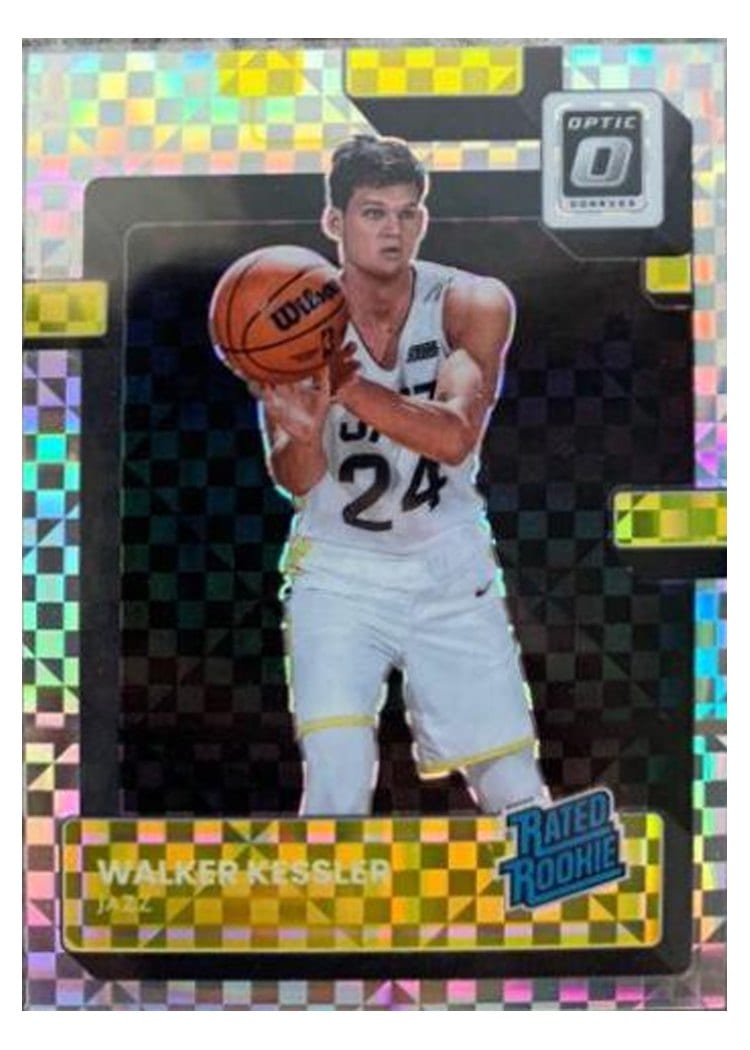 2022-23 Donruss Optic Base Set Walker Kessler #213 card
