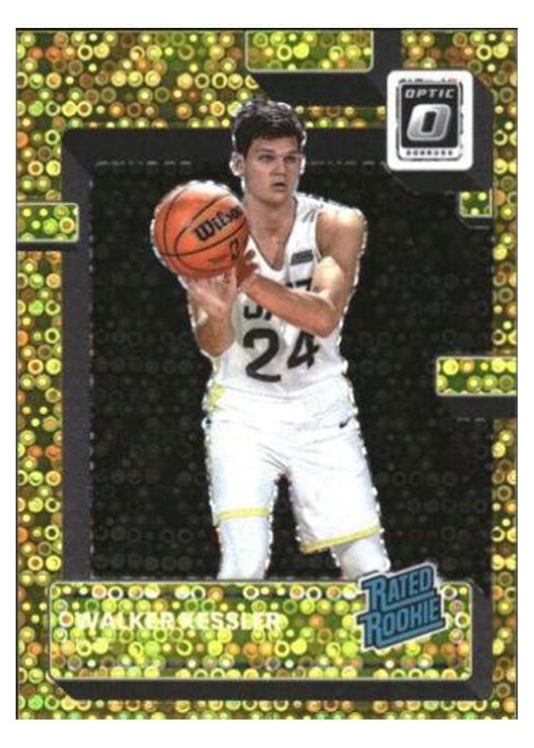 2022-23 Donruss Optic Base Set Walker Kessler #213 card