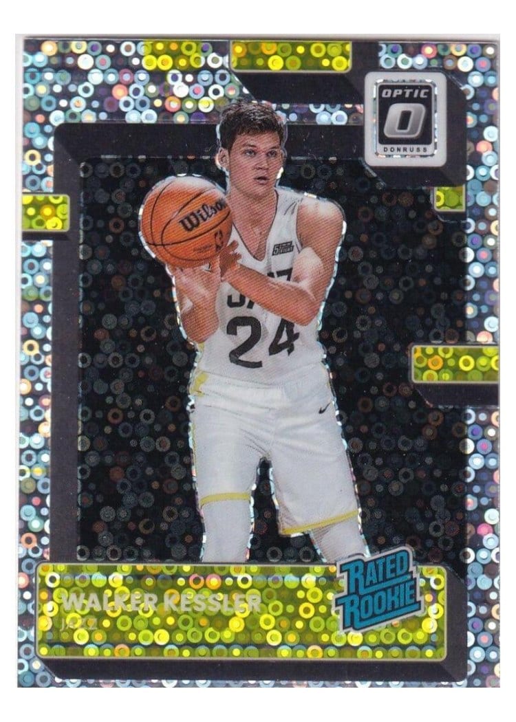 2022-23 Donruss Optic Base Set Walker Kessler #213 card