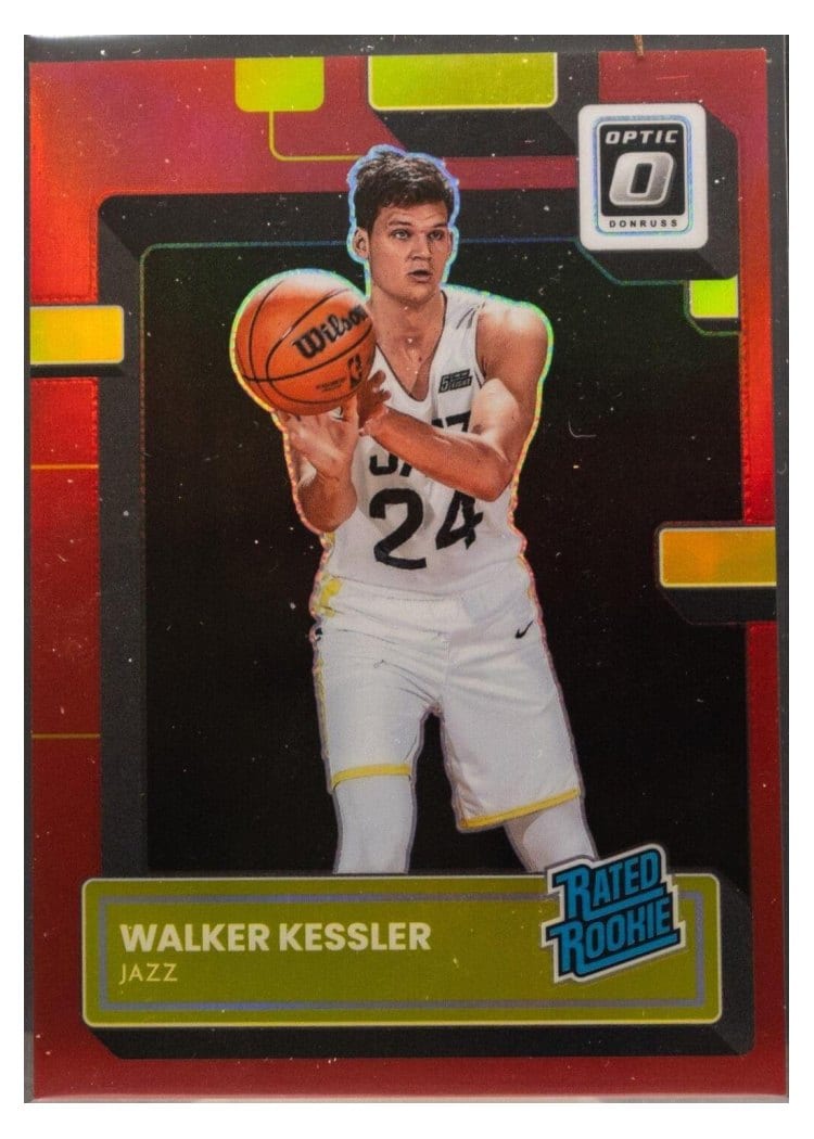 2022-23 Donruss Optic Base Set Walker Kessler #213 card
