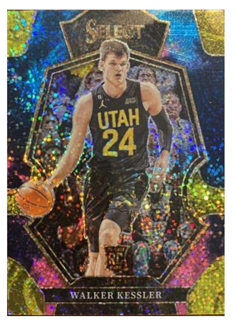 2022-23 Panini Select Base Set Walker Kessler #187 card