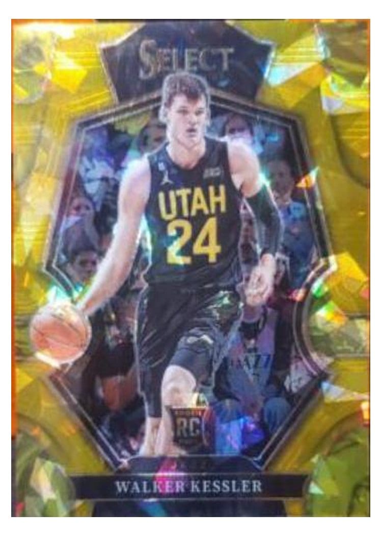 2022-23 Panini Select Base Set Walker Kessler #187 card