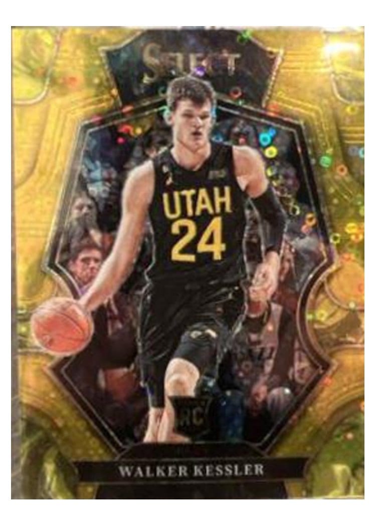 2022-23 Panini Select Base Set Walker Kessler #187 card