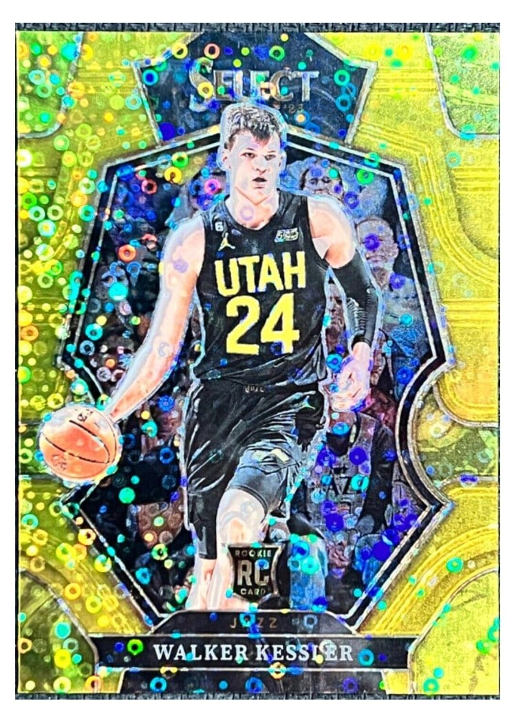2022-23 Panini Select Base Set Walker Kessler #187 card