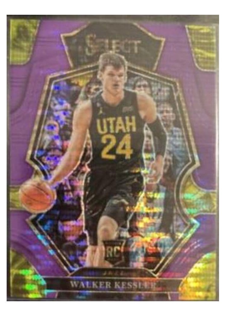 2022-23 Panini Select Base Set Walker Kessler #187 card