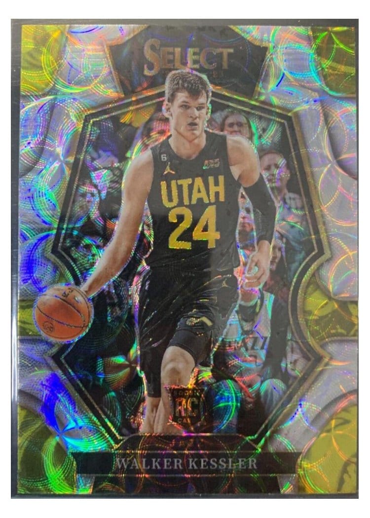 2022-23 Panini Select Base Set Walker Kessler #187 card