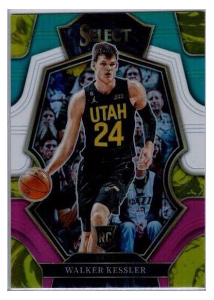 2022-23 Panini Select Base Set Walker Kessler #187 card