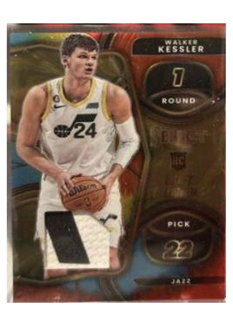 2022-23 Panini Select Base Set Walker Kessler #187 card