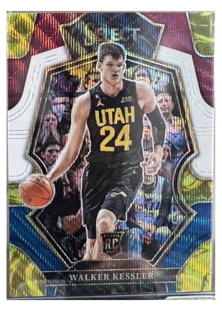 2022-23 Panini Select Base Set Walker Kessler #187 card