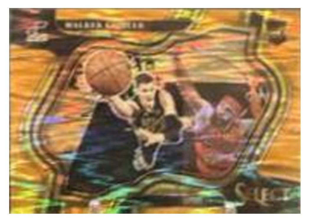 2022-23 Panini Select Base Set Walker Kessler Orange Flash Prizm #276 card