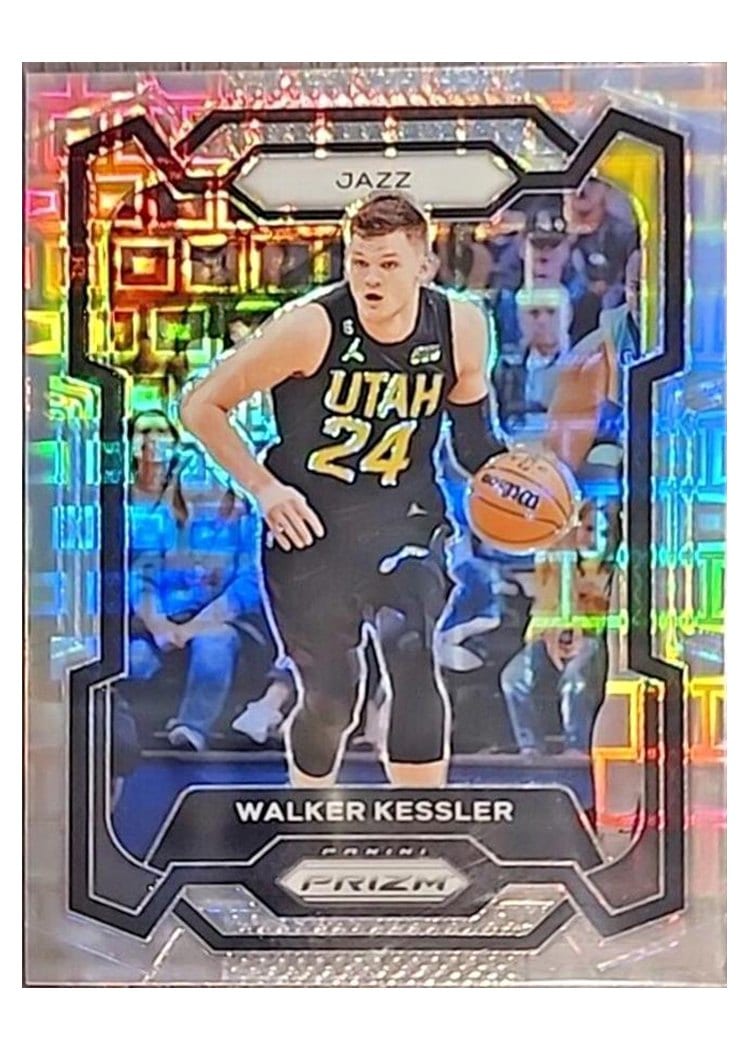 2023-24 Panini Prizm Base Set Walker Kessler #120 card