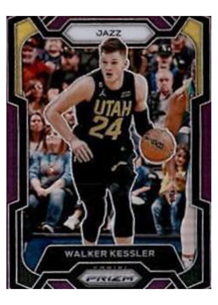 2023-24 Panini Prizm Base Set Walker Kessler #120 card
